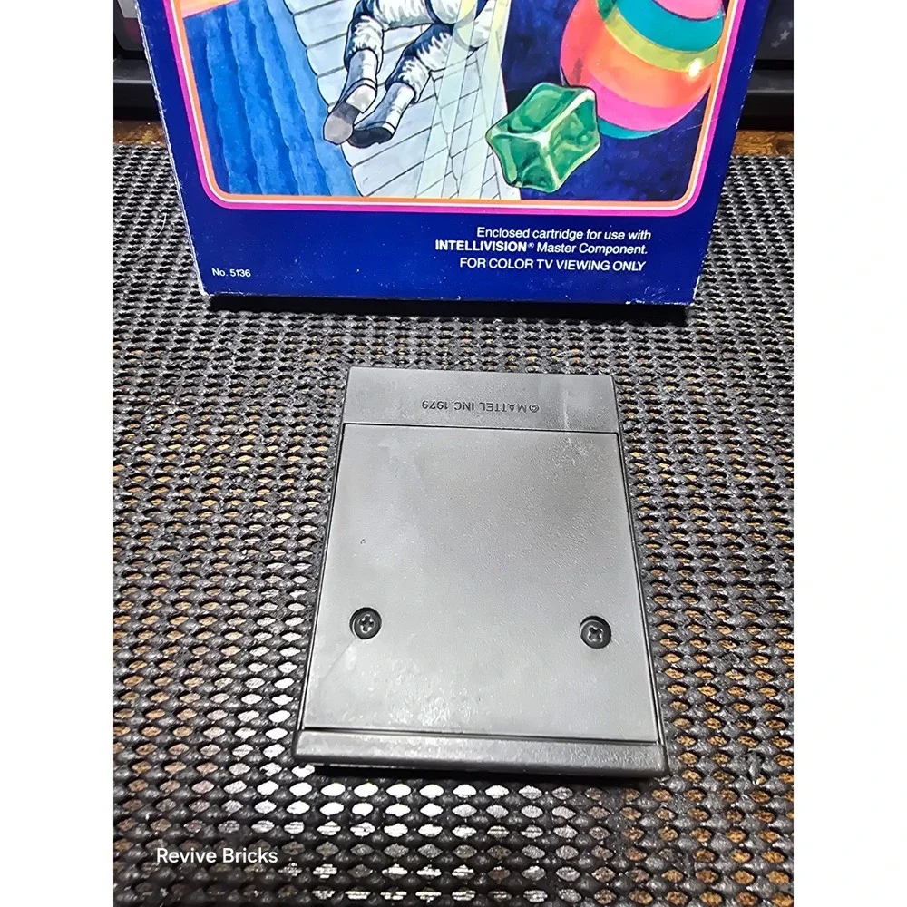 Space Hawk Intellivision (Mattel Electronics,‎ 1981) Game & Box Tested Working